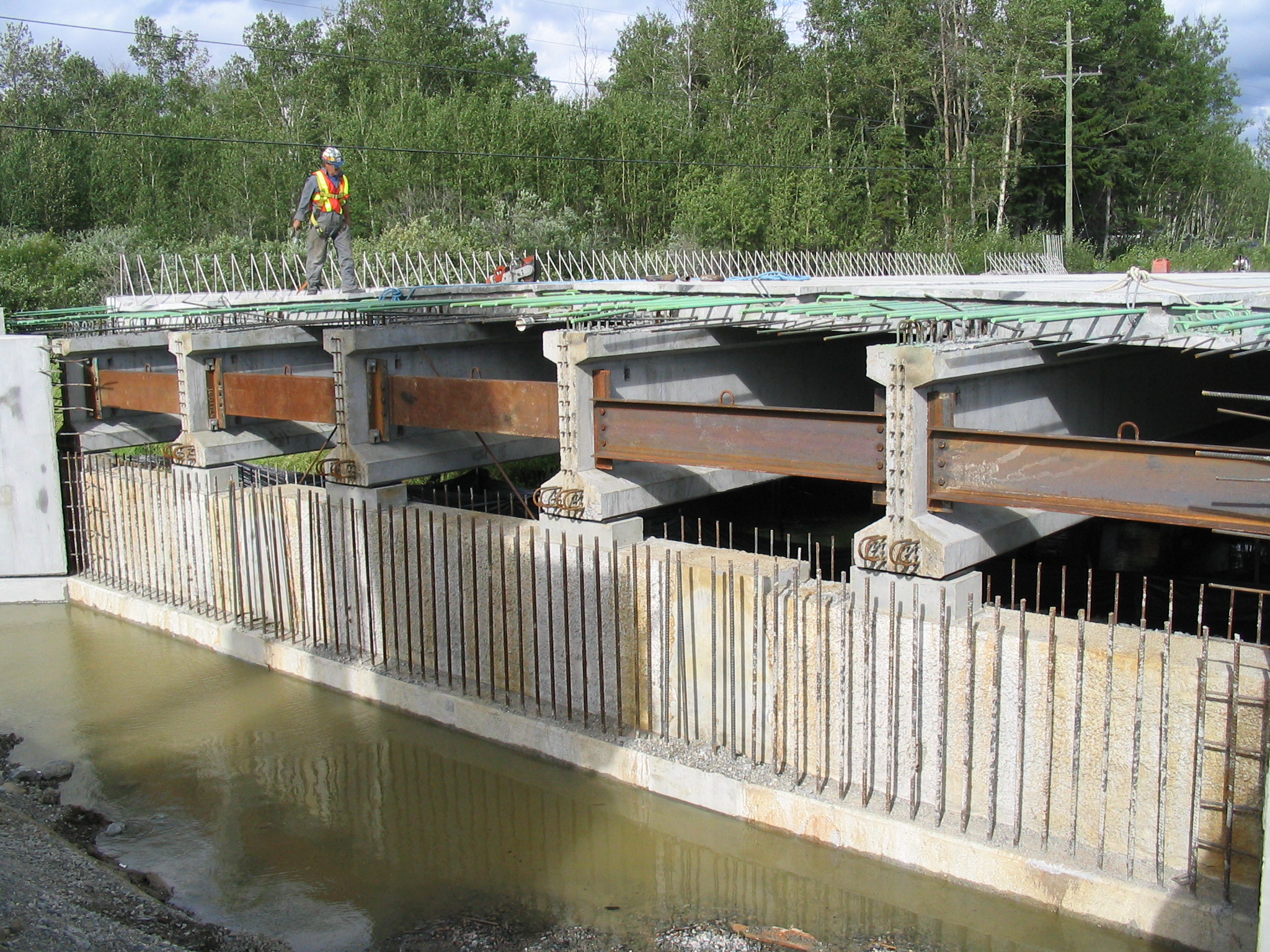 Moose Creek Complete Bridge Installed